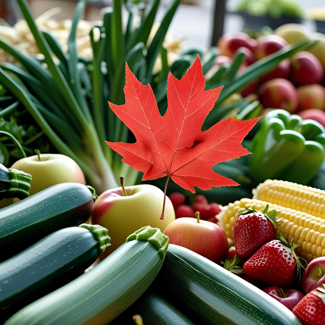 Celebrating our Home with Locally Grown Vegetables!
