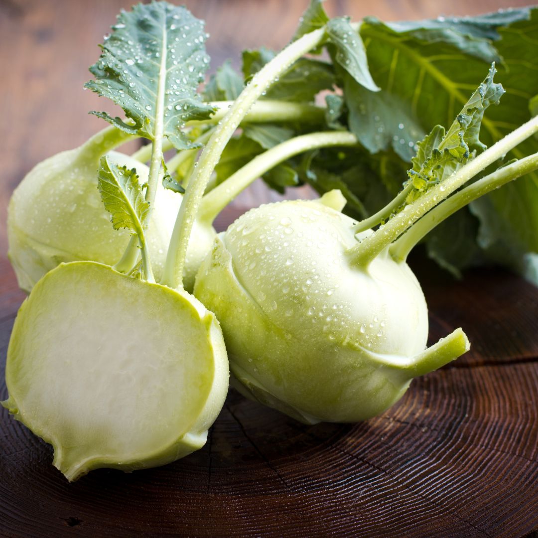 Kohlrabi fit for a King!
