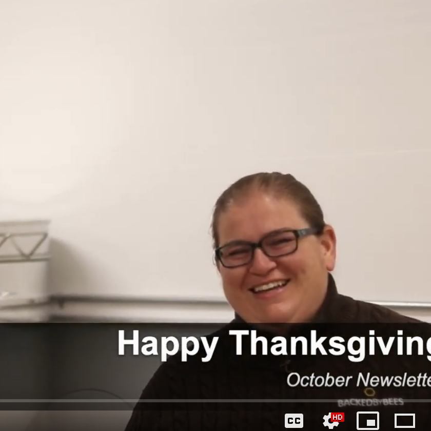 October Newsletter