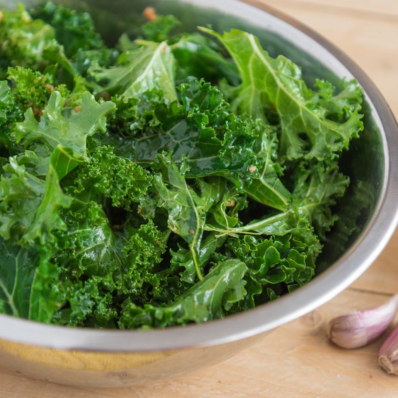 Kale and Spaghetti Squash - two Fall Favourites!