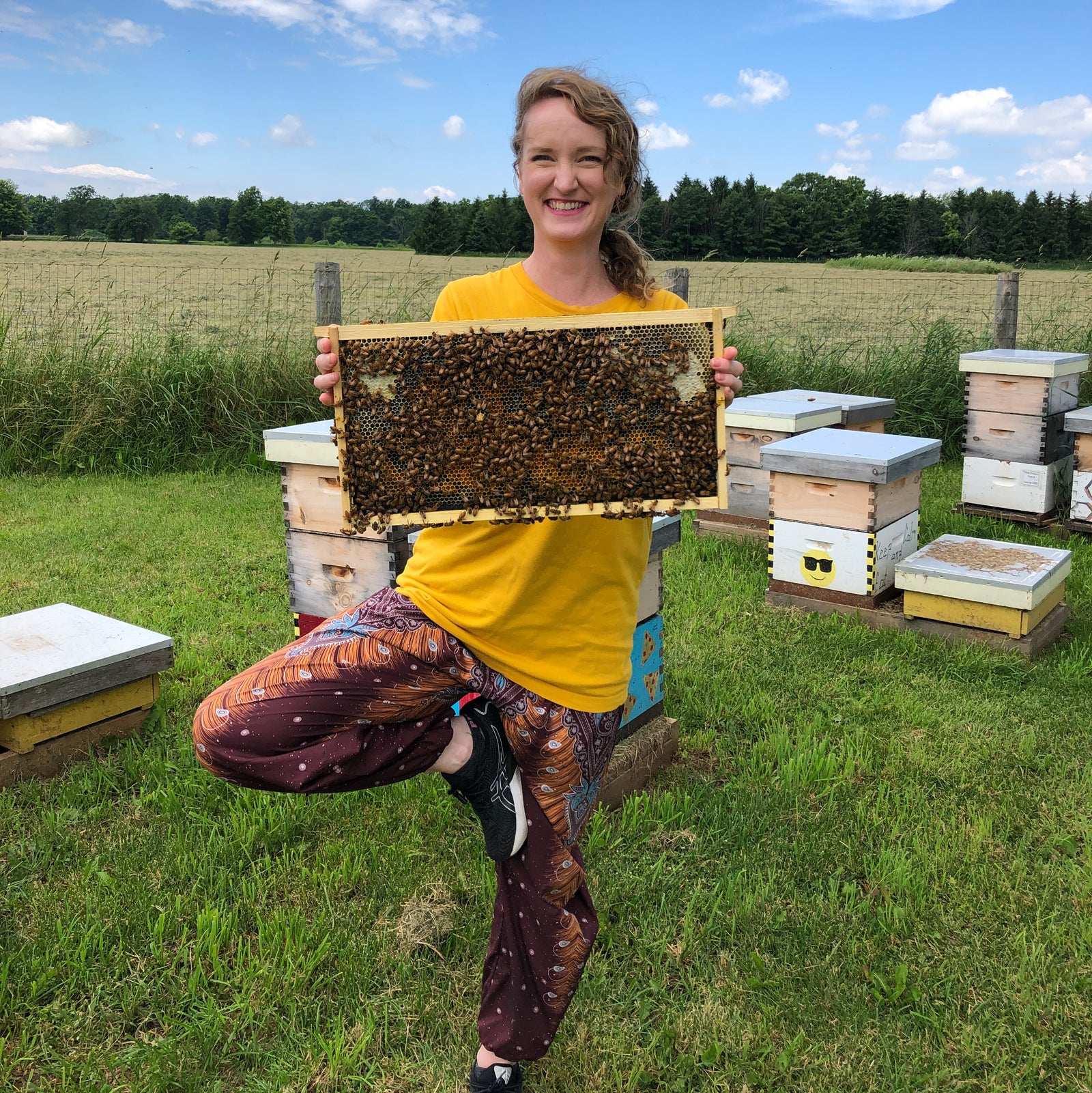 Yoga and the Bees