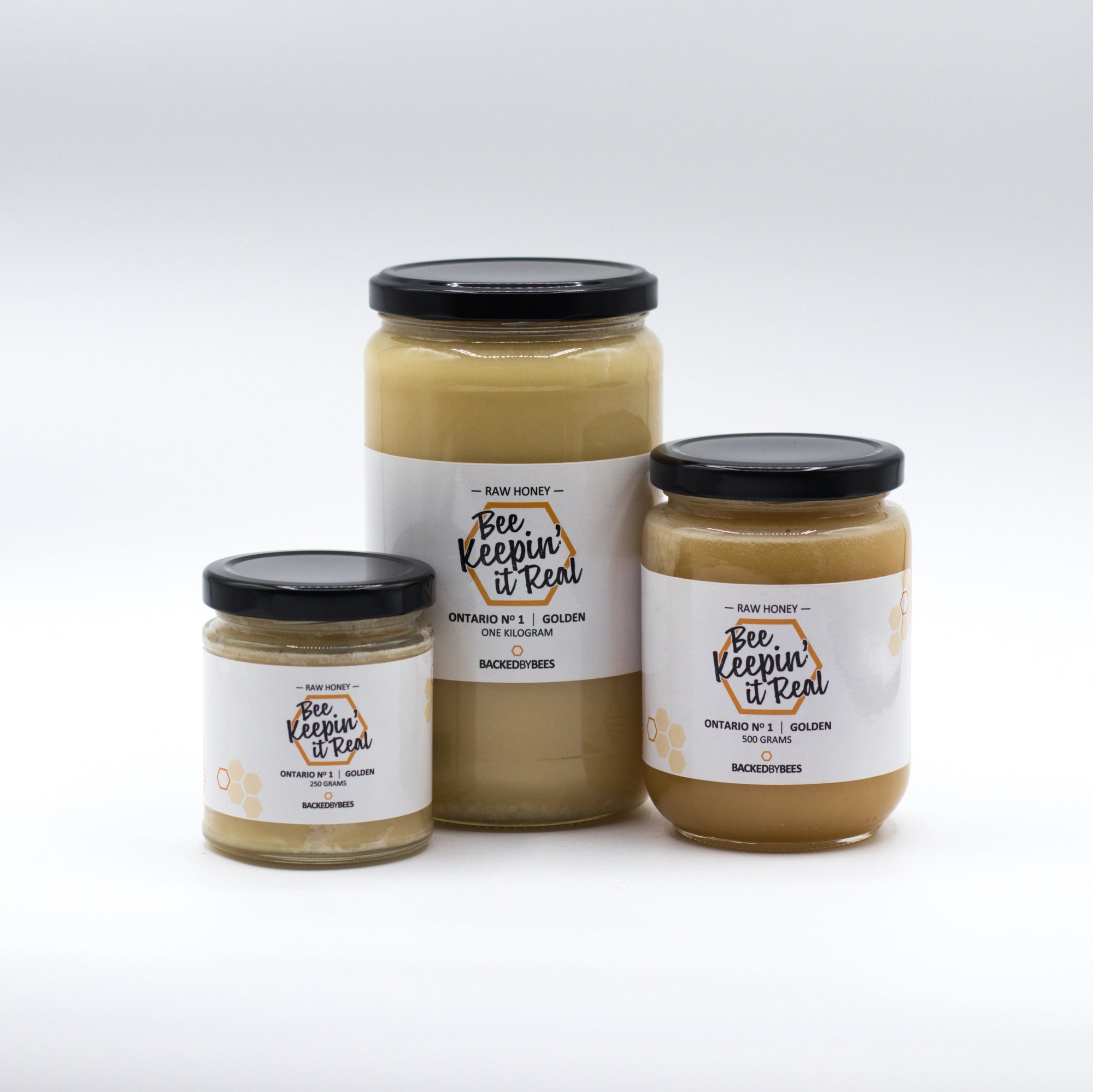 Backed By Bees Raw Honey