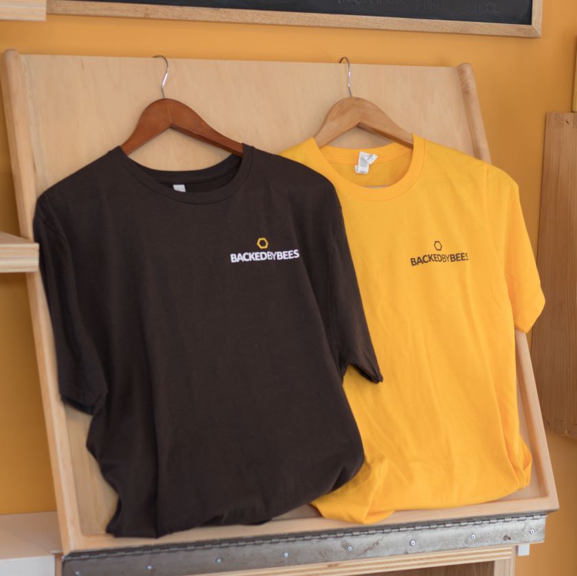 Backed By Bees T-Shirts