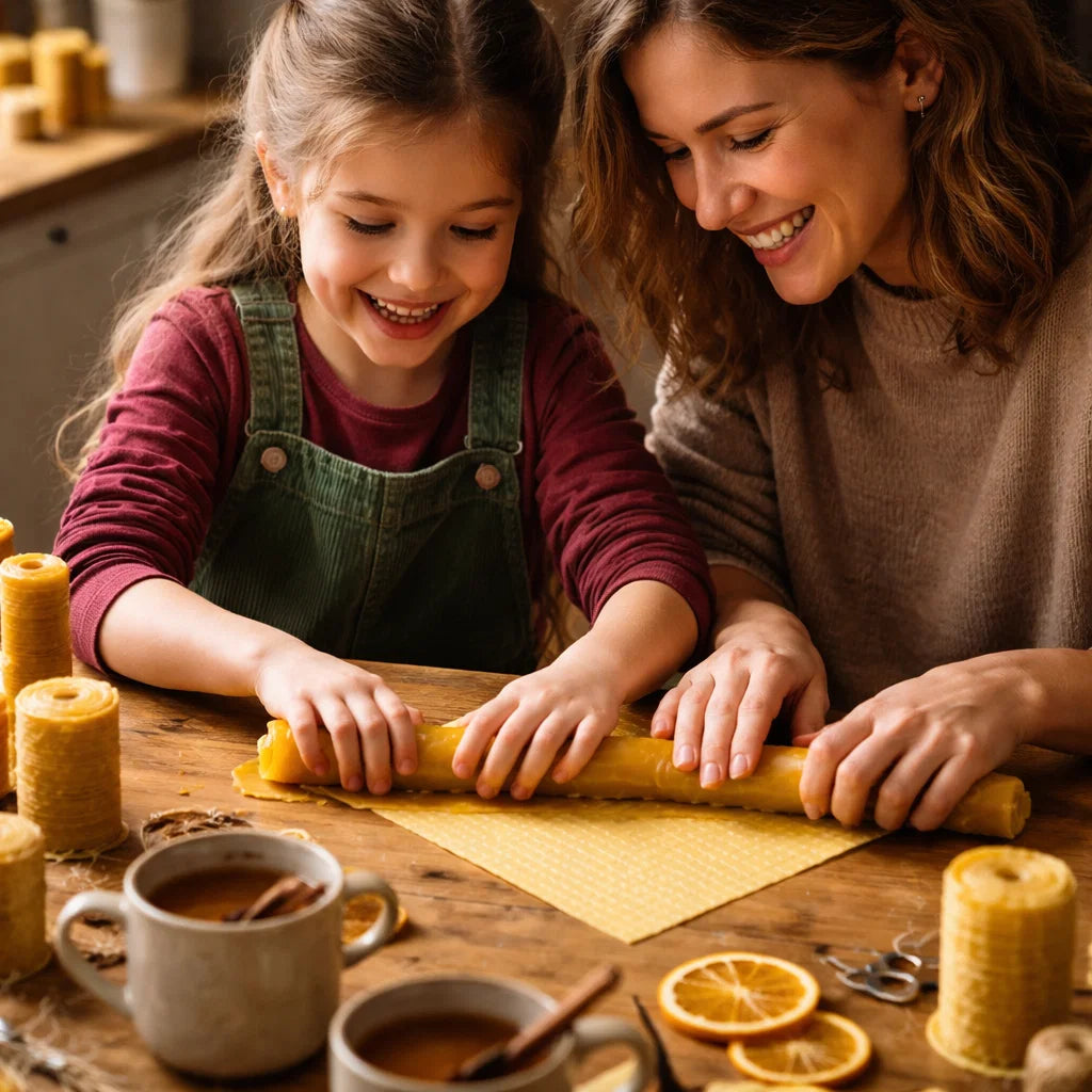 Rolling with the Bees: Beeswax Candles Drop In Session